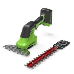 vendita online Forbice a batteria 24v lithium 2in1 solo corpo macchina Cesoie forbici svettatoi Greenworks